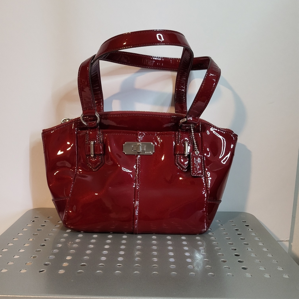 COACH RED PURSE
